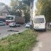 Відео ДТП між маршруткою та легковиком у Запоріжжі