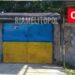 У Мелітополі перефарбували гараж у кольори стяга України