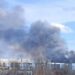 В окупованому Енергодарі «бавовна»: пожежу гасять військові та росгвардія