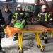 У Запоріжжі під час проведення будівельних робіт чоловіку затисло ногу бетонною плитою — фото