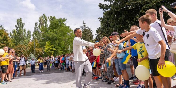 Парвіз Насібов у Запоріжжі