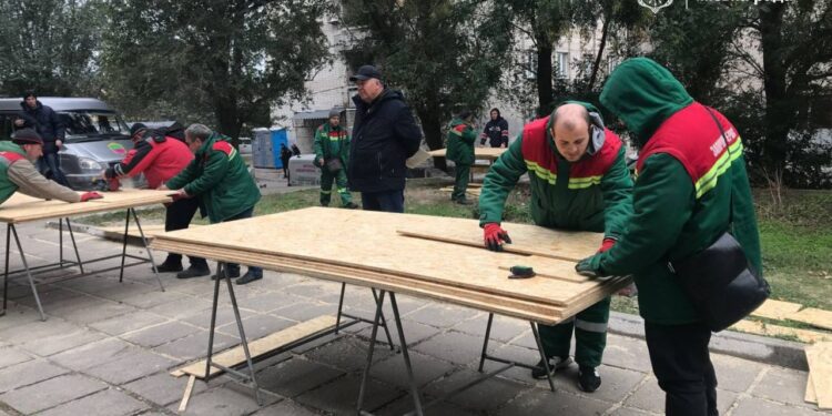 У Запоріжжі триває ліквідація наслідків атаки