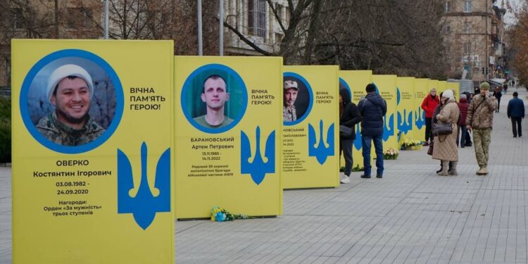 Алея Героїв у Запоріжжі