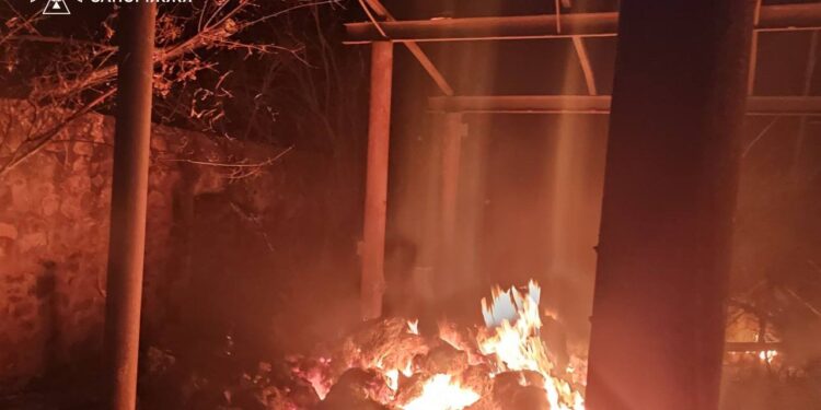 Атака на Запоріжжя та район