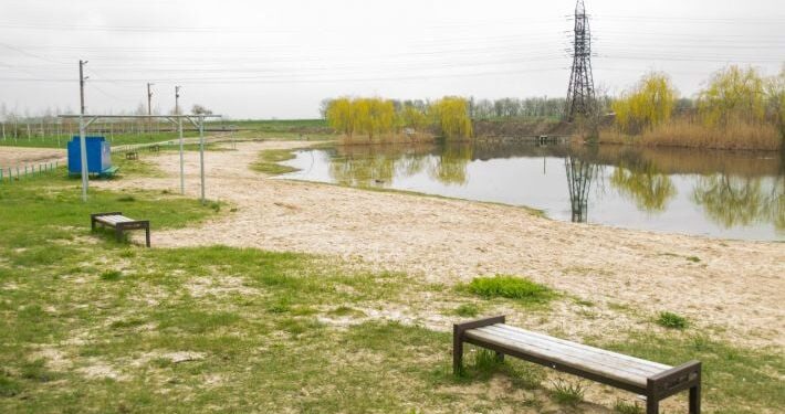 Озеро Горячка в Мелітополі
