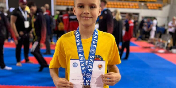 Шестикласник із Запоріжжя виборов «бронзову» медаль на Чемпіонаті Європи з карате