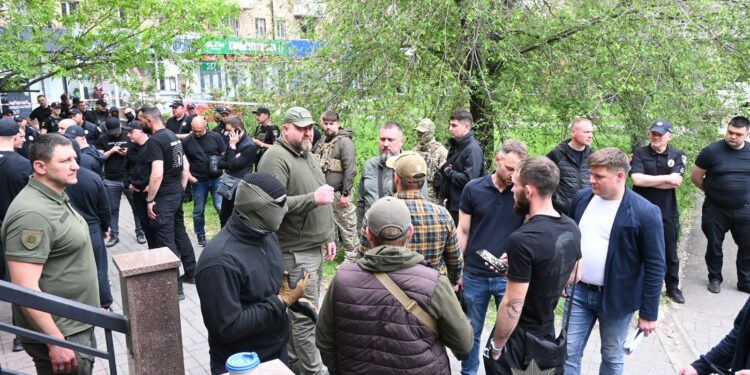 Сутичка у Запоріжжі