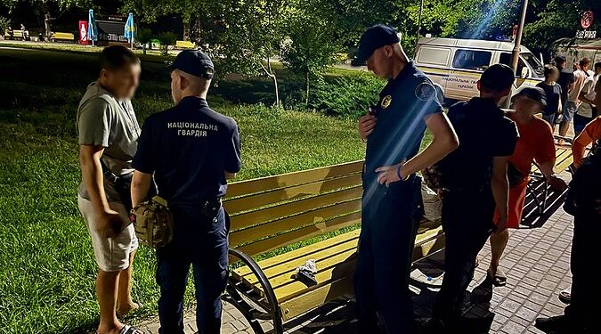 Бійка на пляжі у Запоріжжі