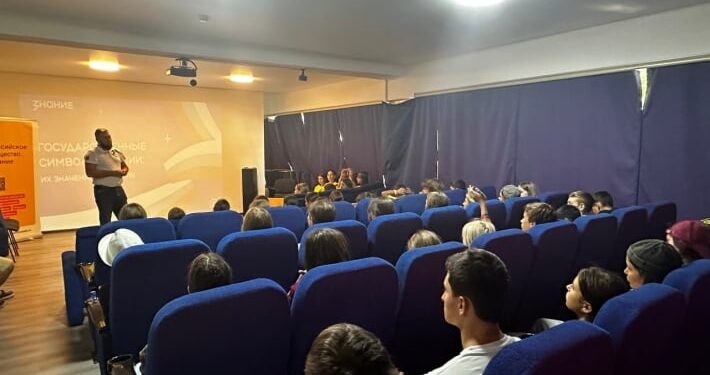 Окупанти в Бердянську