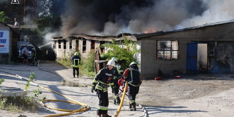 Пожежа у Запоріжжі