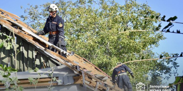 Наслідки атаки на Запоріжжя