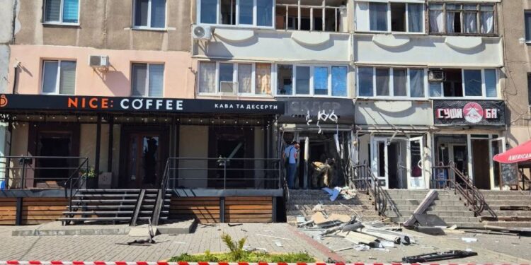 Дрон атакував Запоріжжя