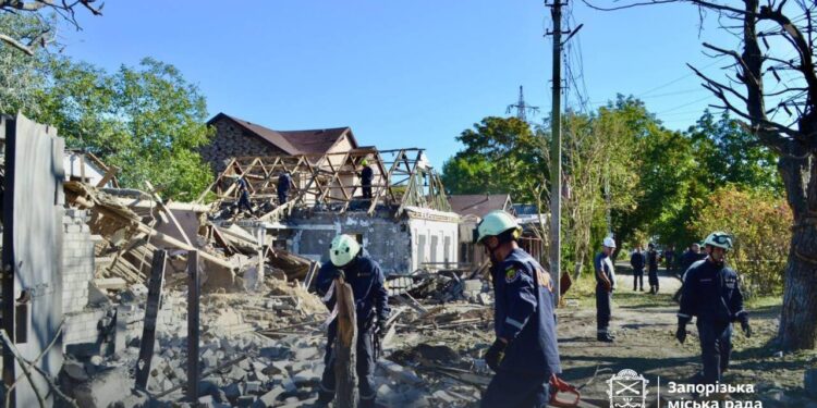 Наслідки атаки на Запоріжжя