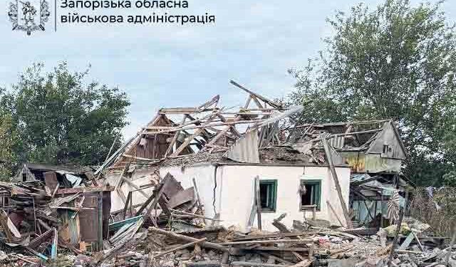 Атака на Запорізьку область: є загиблі та поранені, зруйновано будинки
