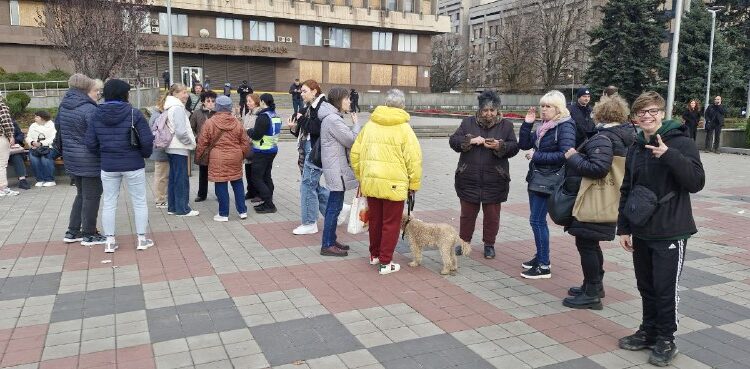 Запоріжці знову вийшли на мітинг