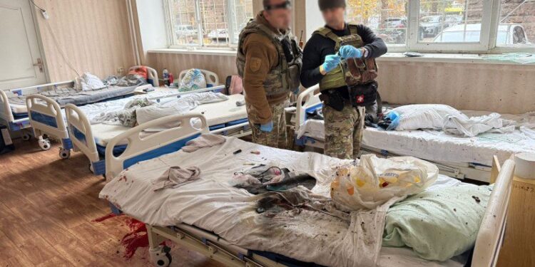 Вибух у палаті