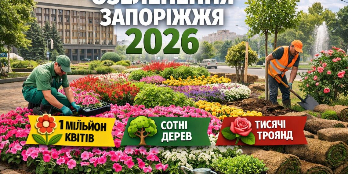 Озеленення Запоріжжя