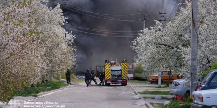 Атака на Запоріжжя