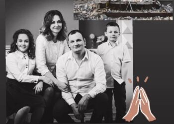 Руслан з родиною