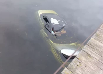 В авто влучив дрон