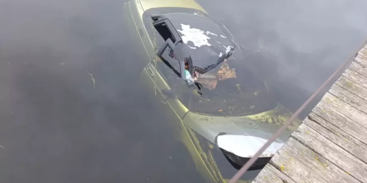 В авто влучив дрон