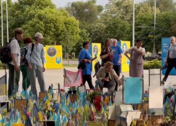 У Запоріжжі родини загиблих вшанували памʼять найрідніших
