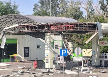 Атака на АЗС у Запоріжжі