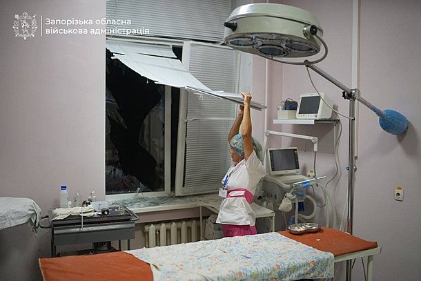 Атака по Запоріжжю: постраждала дитяча лікарня