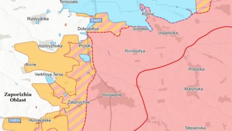 ISW: Наступ росіян на Запоріжжі не дав результатів