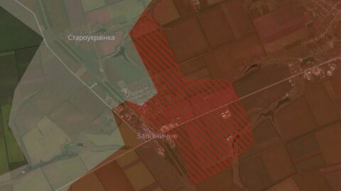 DeepState: військові РФ просунулися поблизу Залізничного на Запоріжжі