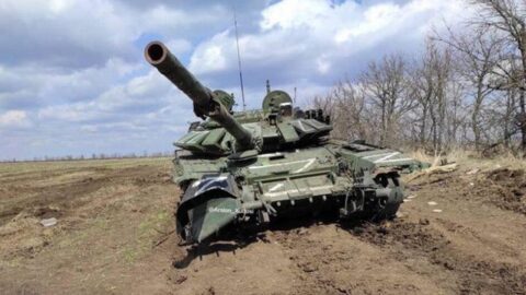Знищили російський танк, який ховався у лісосмузі на Запорізькому напрямку: ЗСУ показали ВІДЕО
