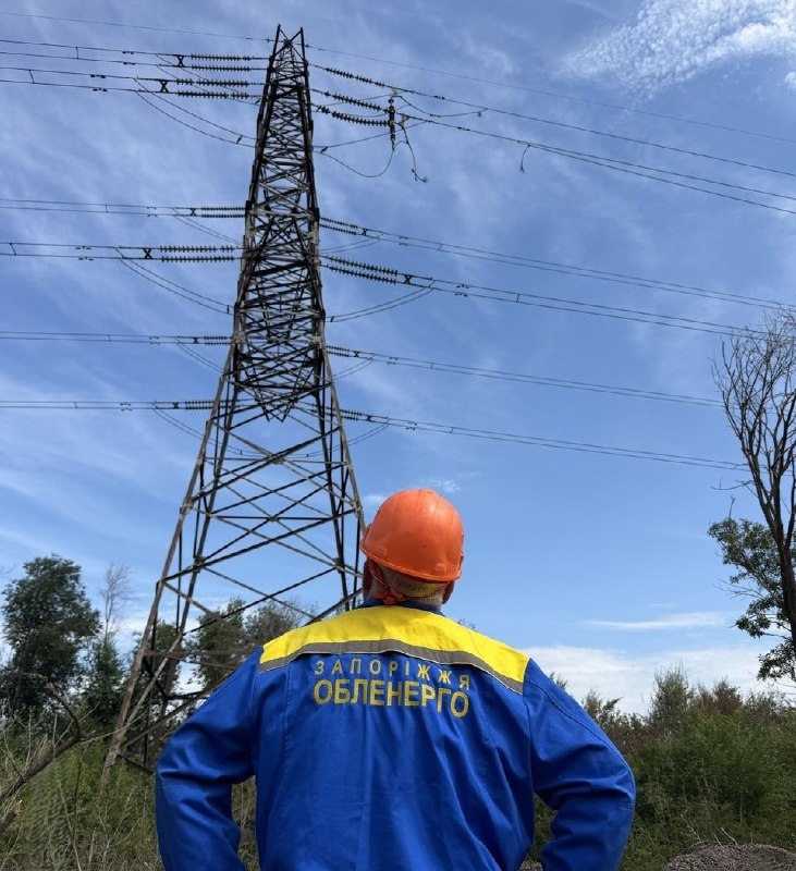 У Запоріжжі без світла 23,5 тисячі споживачів
