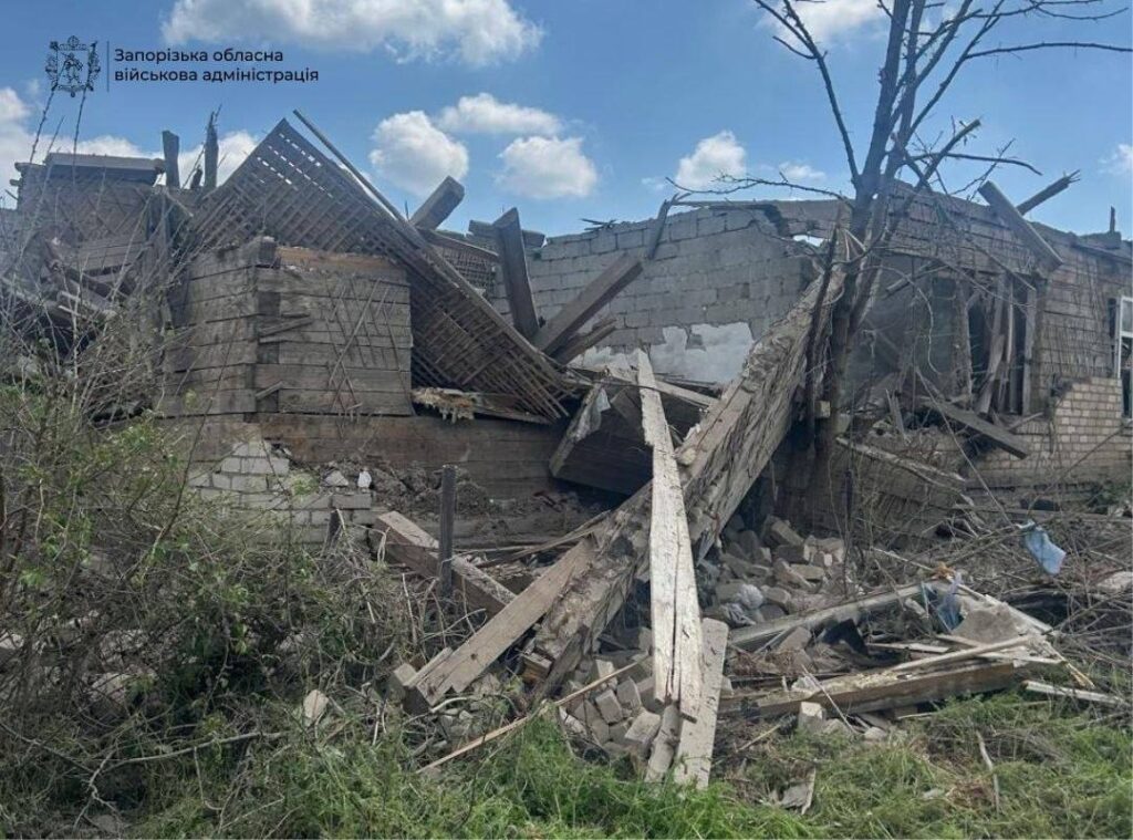 На Запоріжжі одна людина загинула, ще чотири — отримали поранення внаслідок ворожих атак