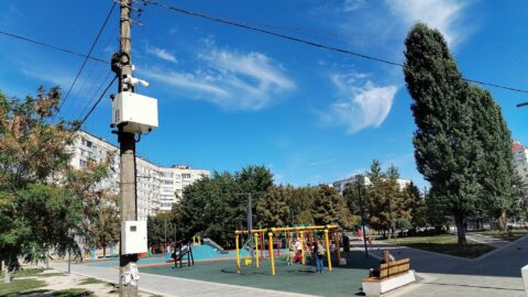 У скверах і парках Запоріжжя з’явилися нові відеокамери. ФОТО