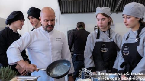 Суддя “Майстер-Шеф” Володимир Ярославський готував з запорізькими студентами